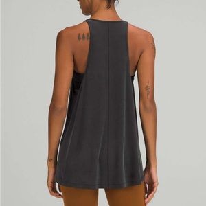 lululemon High Neck Racerback Black,  sz 8
